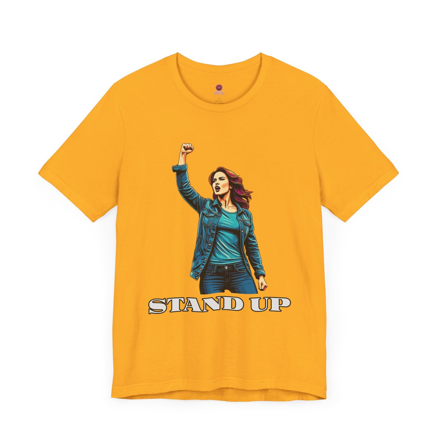 Empowerment Joins Unisex Tee - "Stand Up" & "We Will Stand Behind You" Back & Front