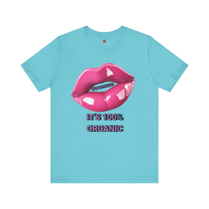 Super Head Gurl It's 100% Organic UnisexTee, Fun Graphic T-Shirt, Stylish Everyday Top