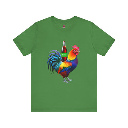 Colorful Koke On The Cock Graphic Unisex Tee-Pride