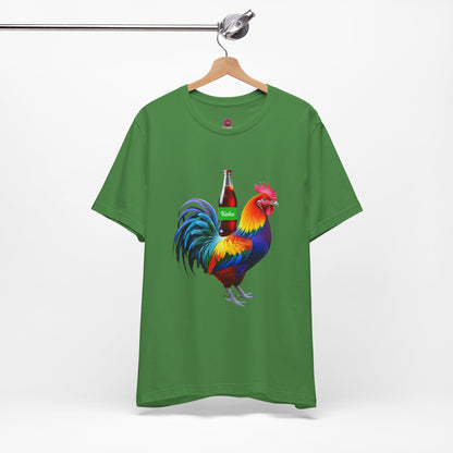 Colorful Koke On The Cock Graphic Unisex Tee-Pride
