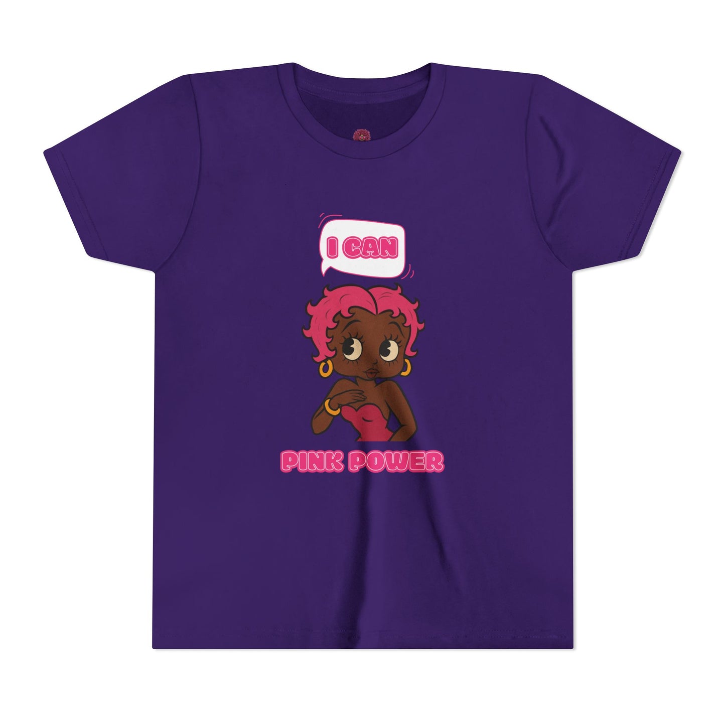 Empowering Youth Tee - "I Can" Pink Power Graphic Tee, Kids Inspirational Shirt, Motivational T-Shirt, Girls Fashion, Positive [...]
