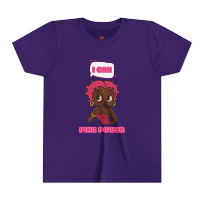 Empowering Youth Tee - "I Can" Pink Power Graphic Tee, Kids Inspirational Shirt, Motivational T-Shirt, Girls Fashion, Positive [...]