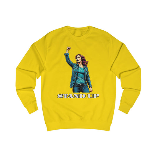 Empowerment Joins Unisex Sweatshirt - "Stand Up" & "We Will Stand Behind You" Back & Front