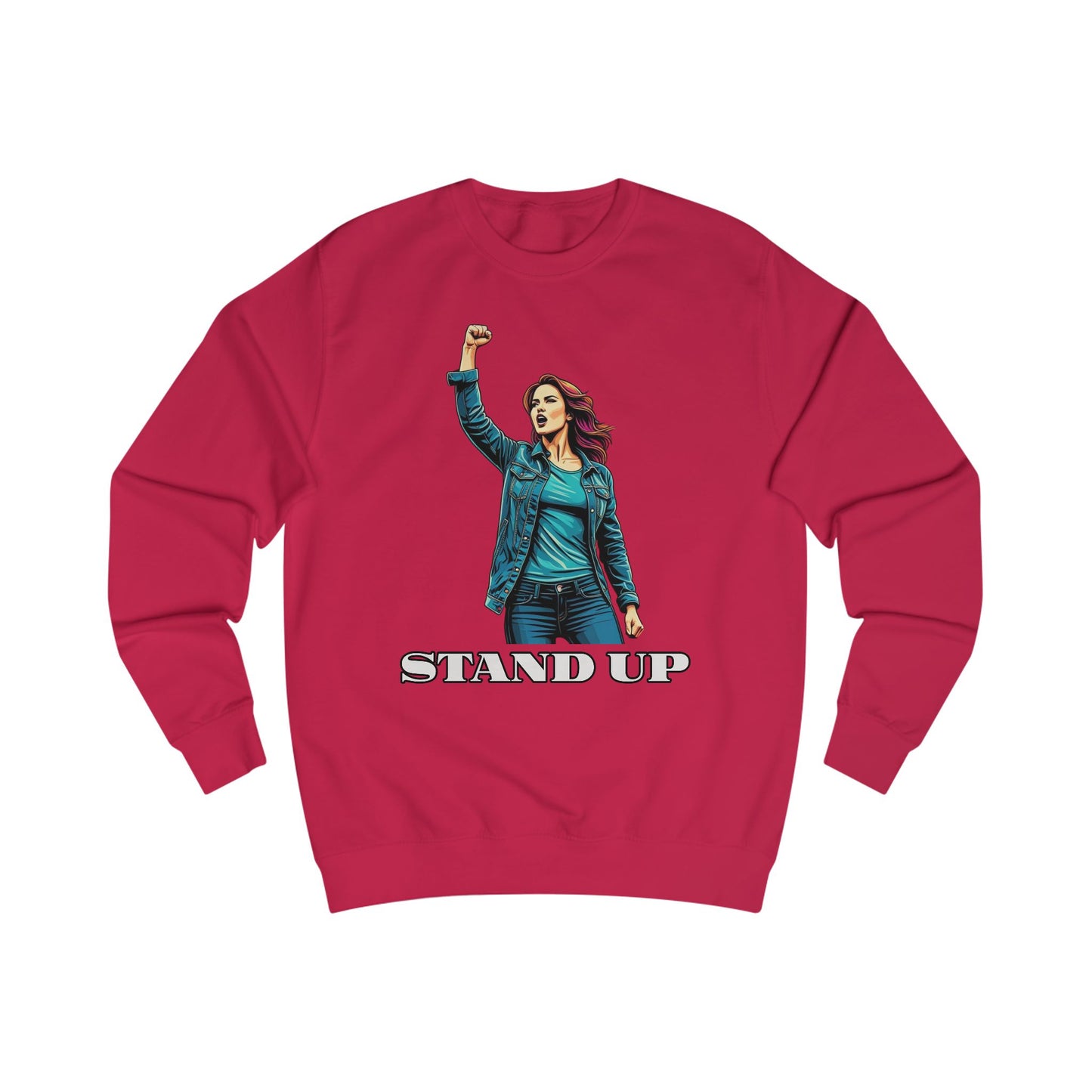 Empowerment Joins Unisex Sweatshirt - "Stand Up" & "We Will Stand Behind You" Back & Front