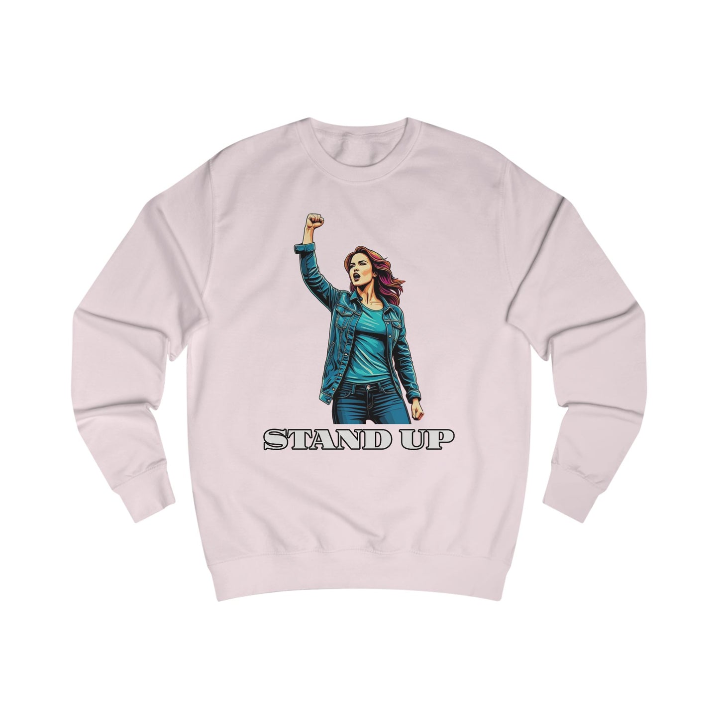 Empowerment Joins Unisex Sweatshirt - "Stand Up" & "We Will Stand Behind You" Back & Front