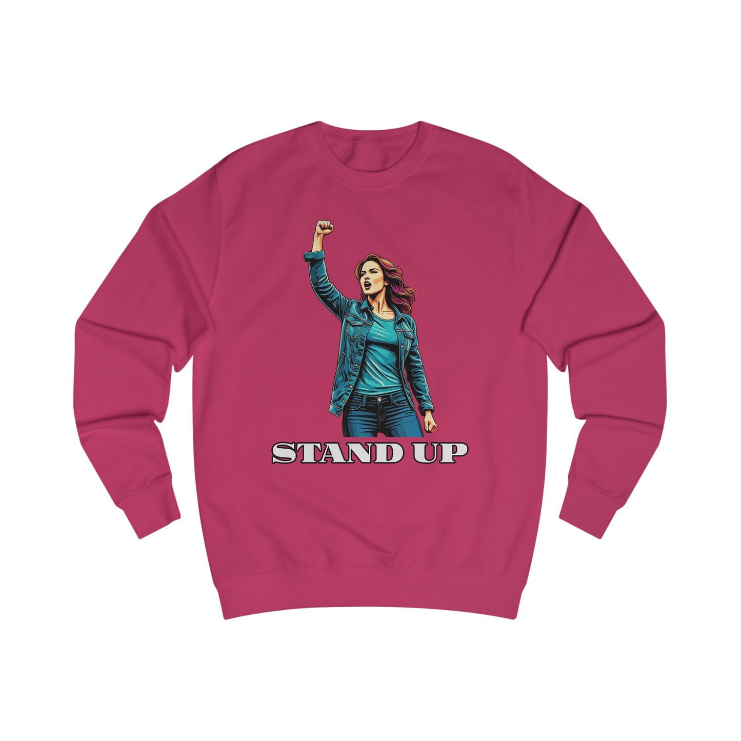 Empowerment Joins Unisex Sweatshirt - "Stand Up" & "We Will Stand Behind You" Back & Front