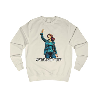 Empowerment Joins Unisex Sweatshirt - "Stand Up" & "We Will Stand Behind You" Back & Front