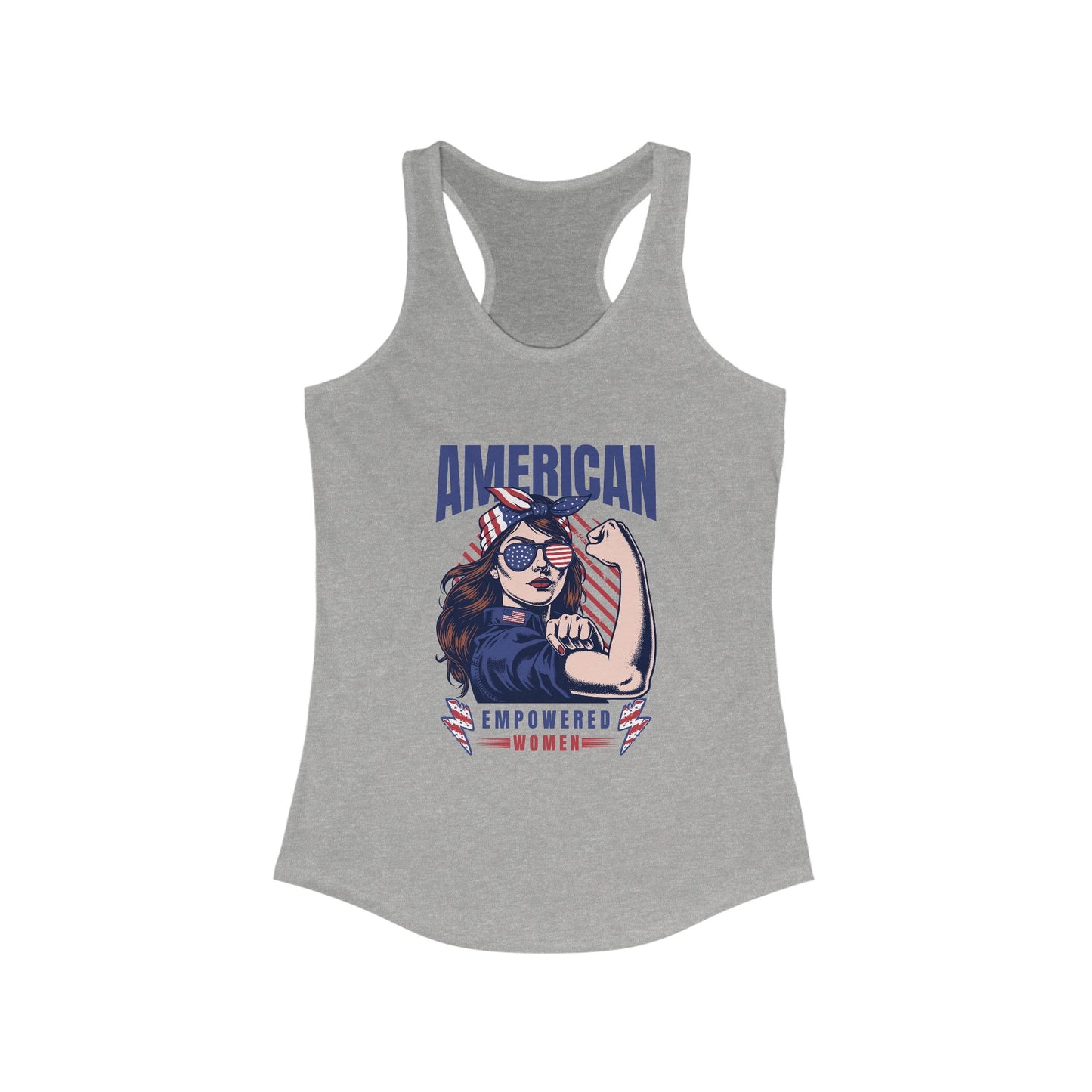Women's Racerback Tank : American Empowered Women