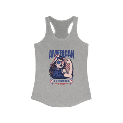 Women's Racerback Tank : American Empowered Women