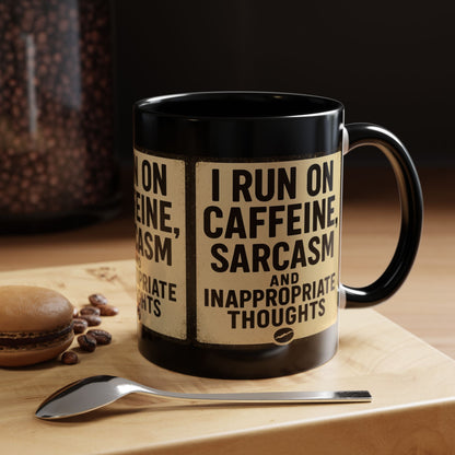 Sarcastic Coffee Mug, Funny Coffee Cup, Gift for Coffee Lovers, Humor Mug, Office Desk Mug