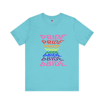 "Pride" Graphic Tee, Unisex Pride Shirt, LGBTQ+ Awareness Top