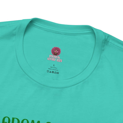 Funny Pride T-Shirt: "That Biatch Got Me Evicted From the Garden of Eden" Unisex Jersey Tee