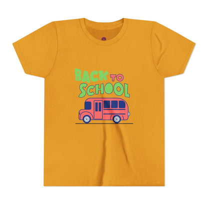 Back to School Youth Tee, Kid's T-Shirt for School, Fun Back to School Outfit, Birthday Gift for Kids