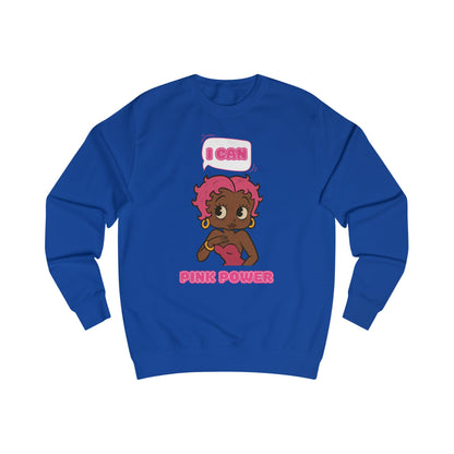 Empowering "I Can" Pink Power Tee, Unisex Graphic Sweatshirt, Fun Casual Wear, Summer Fashion, Feminism Apparel