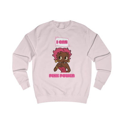 Empowering "I Can" Pink Power Tee, Unisex Graphic Sweatshirt, Fun Casual Wear, Summer Fashion, Feminism Apparel