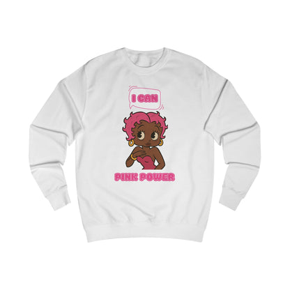 Empowering "I Can" Pink Power Tee, Unisex Graphic Sweatshirt, Fun Casual Wear, Summer Fashion, Feminism Apparel