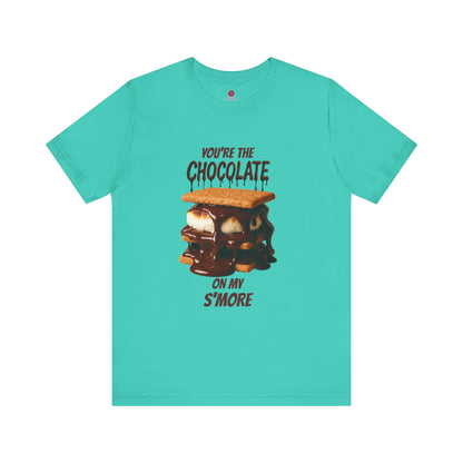 You're the Chocolate On My S'more Unisex Tee |Gift for Foodies, or Campfire Nights
