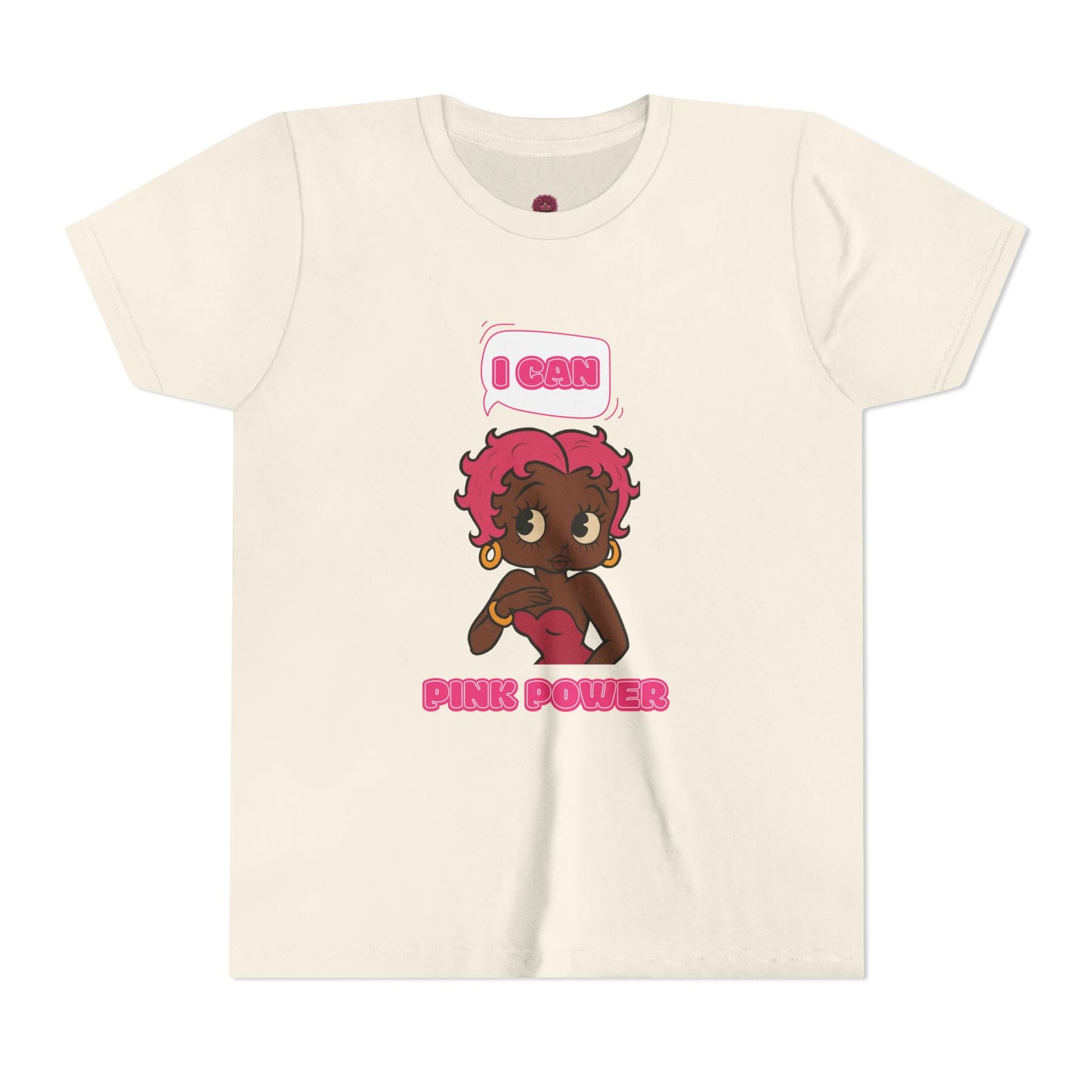 Empowering Youth Tee - "I Can" Pink Power Graphic Tee, Kids Inspirational Shirt, Motivational T-Shirt, Girls Fashion, Positive [...]