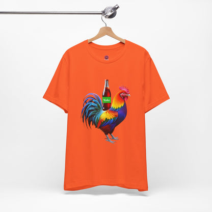 Colorful Koke On The Cock Graphic Unisex Tee-Pride