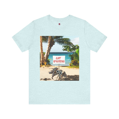 Eat Oysters Graphic Tee — Retro Seafood Vintage Shellfish T-Shirt