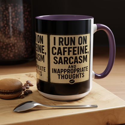 Sarcastic Coffee Mug, Funny Coffee Cup, Gift for Coffee Lovers, Humor Mug, Office Desk Mug