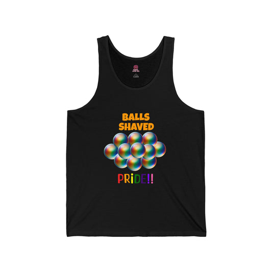 Humorous Pride Tank Top - Balls Shaved