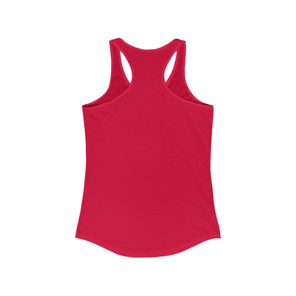 Women's Graphic Racerback Tank Top - Dems Bring Nukes to the Gun Fight - Funny Political Shirt, Gift for Democrats