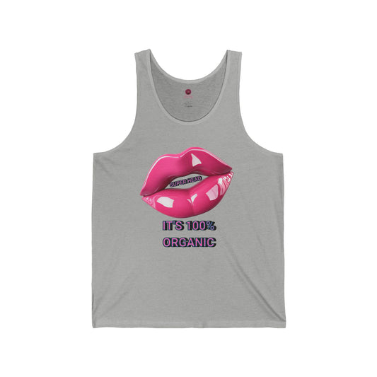 Super Head Gurl It's 100% Organic UnisexTee, Fun Graphic T-Shirt, Stylish Everyday Top