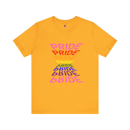 "Pride" Graphic Tee, Unisex Pride Shirt, LGBTQ+ Awareness Top