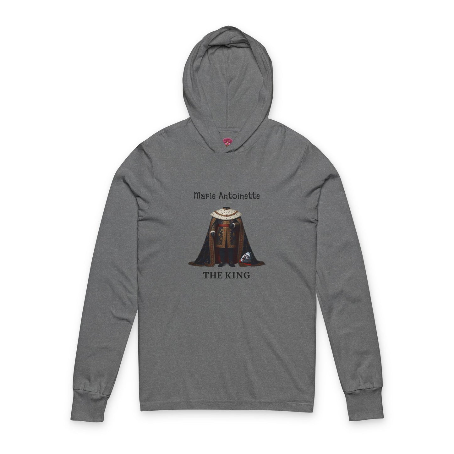 Marie Antoinette THE KING Long Sleeve Hoodie Tee