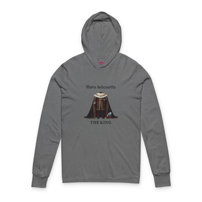 Marie Antoinette THE KING Long Sleeve Hoodie Tee