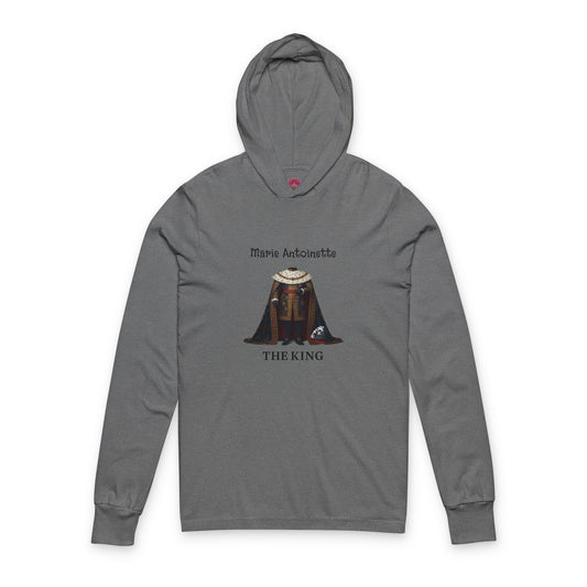 Marie Antoinette THE KING Long Sleeve Hoodie Tee