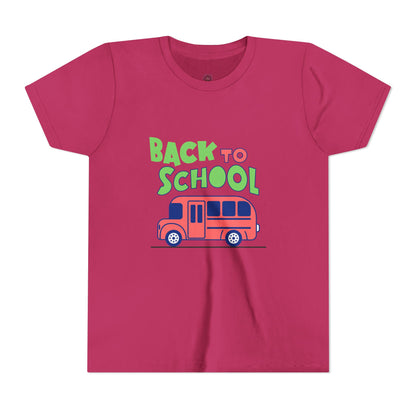 Back to School Youth Tee, Kid's T-Shirt for School, Fun Back to School Outfit, Birthday Gift for Kids