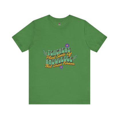 Teacher Appreciation Tee, Floral Teacher Shirt, Gift for Educators, Cute Teacher Gift, Spring Teacher Outfit