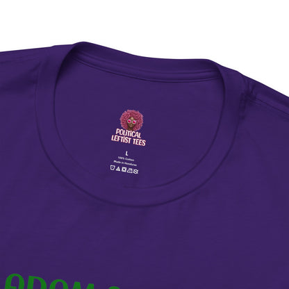 Funny Pride T-Shirt: "That Biatch Got Me Evicted From the Garden of Eden" Unisex Jersey Tee