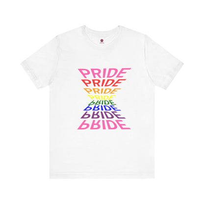 "Pride" Graphic Tee, Unisex Pride Shirt, LGBTQ+ Awareness Top