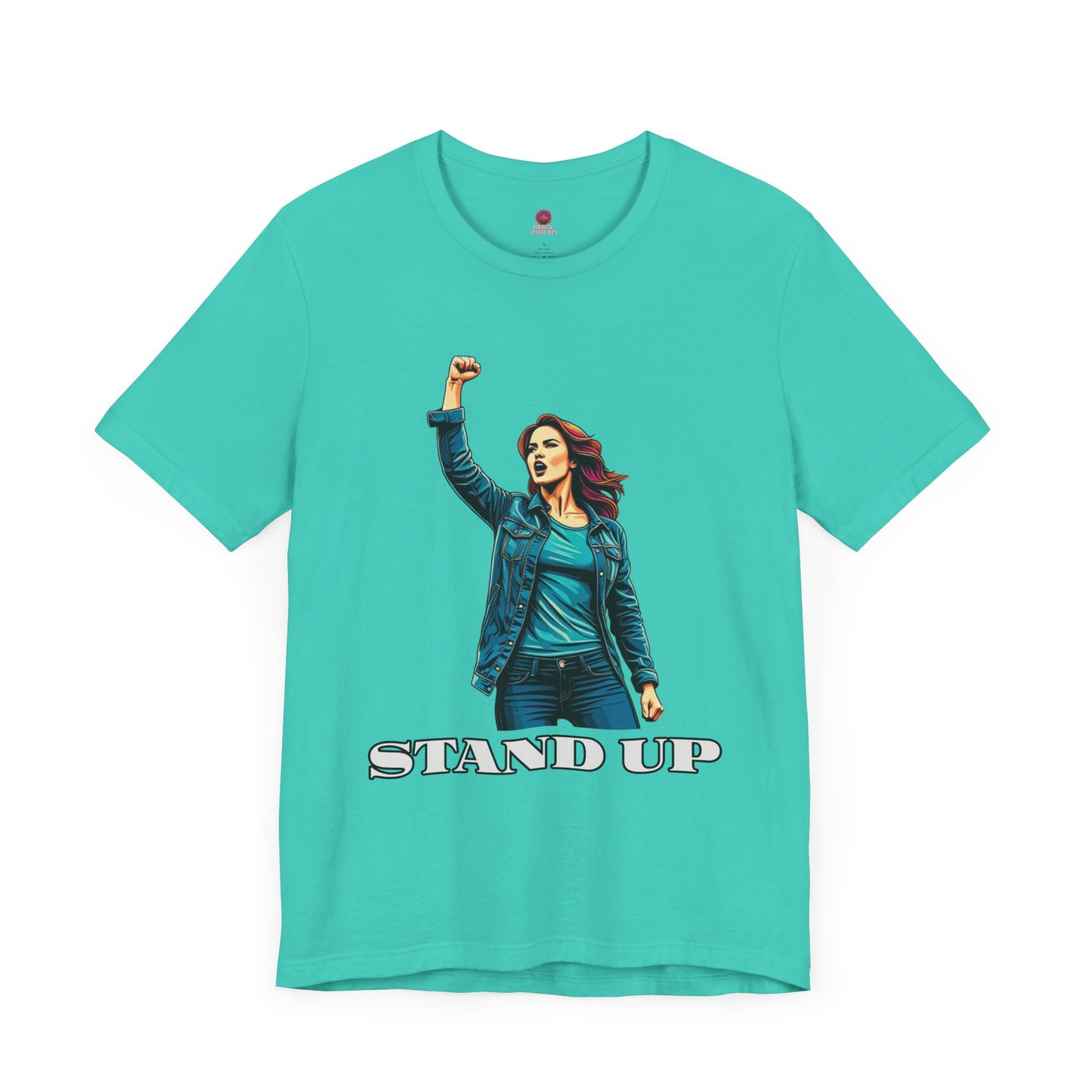 Empowerment Joins Unisex Tee - "Stand Up" & "We Will Stand Behind You" Back & Front