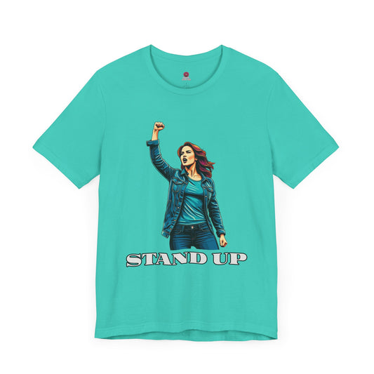 Empowerment Joins Unisex Tee - "Stand Up" & "We Will Stand Behind You" Back & Front